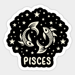 Zodiac sign - Pisces Sticker